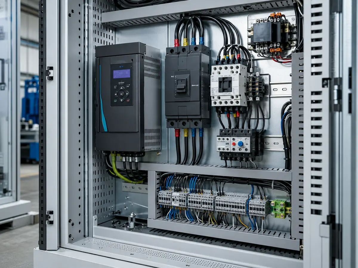 Motor Control Centers — MCC — representative engineered internal detail