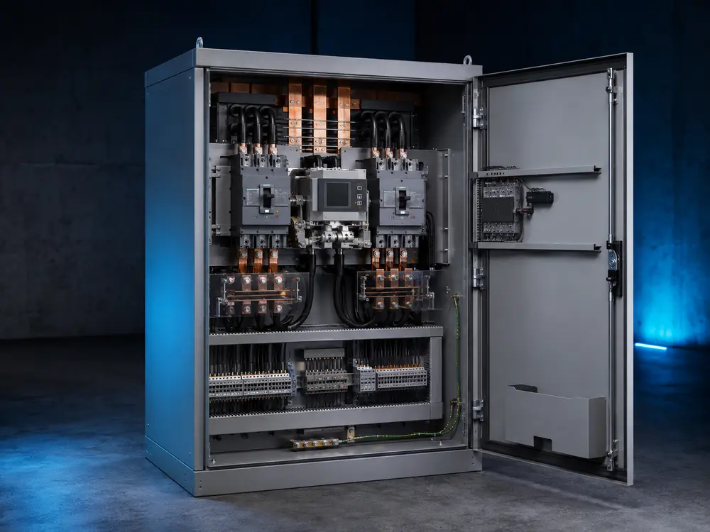 Automatic & Manual Transfer Switches — representative product assembly